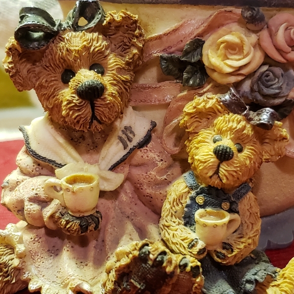 Vtg 97 Boyd's Bears Tea Time Candle Holder/Cup - Picture 2 of 10